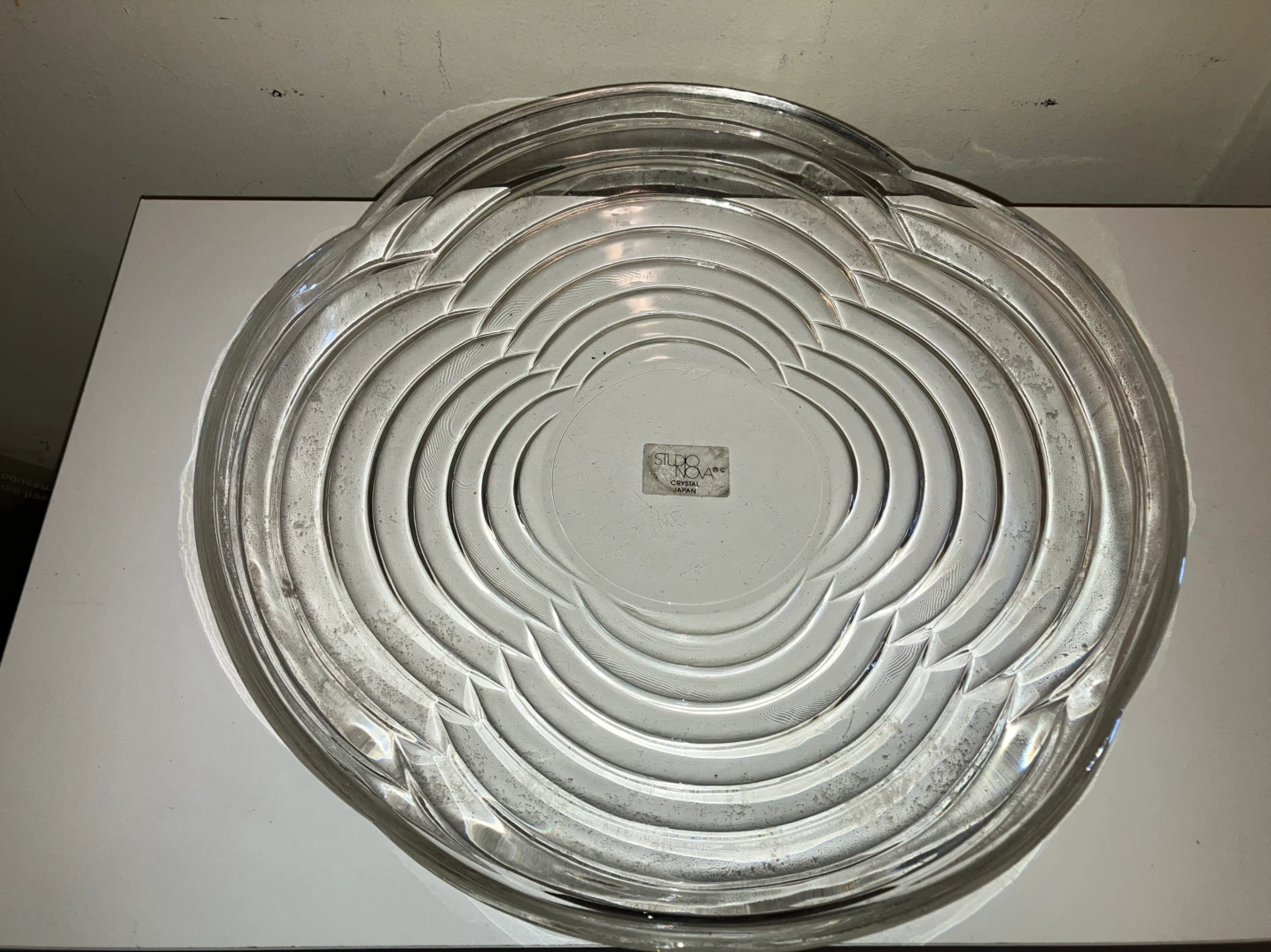 Studio Nova Crystal Platter-31 cm Diameter - photo 3