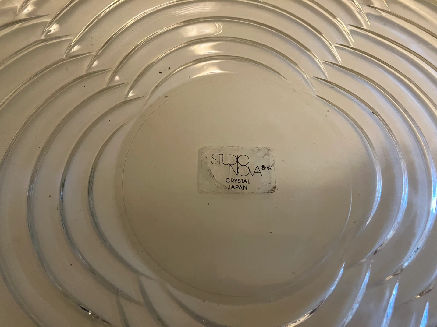 Studio Nova Crystal Platter-31 cm Diameter - photo 4