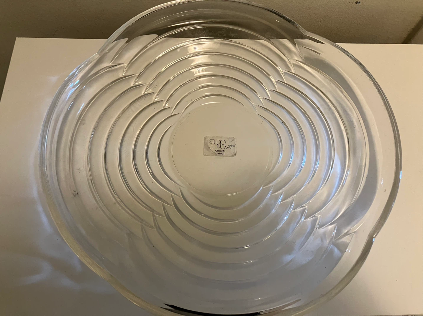 Studio Nova Crystal Platter-31 cm Diameter - photo 5