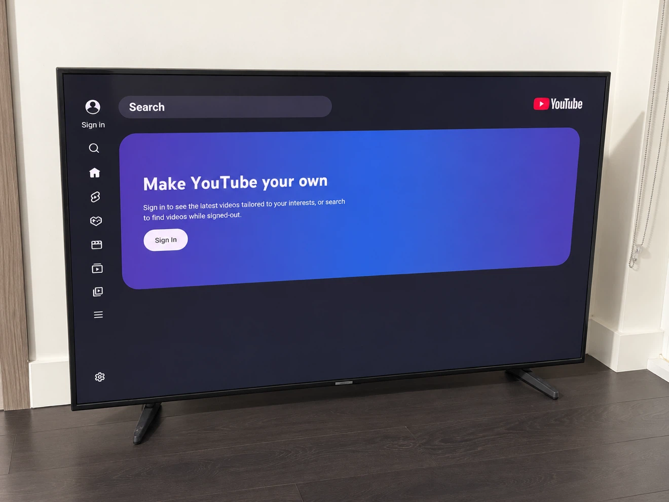 Samsung 55” 4K Smart TV – UN55NU6900 – Remote Included