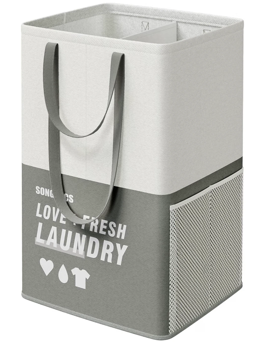 Brand new 90 L SONGMICS Laundry Hamper with 2 Sections