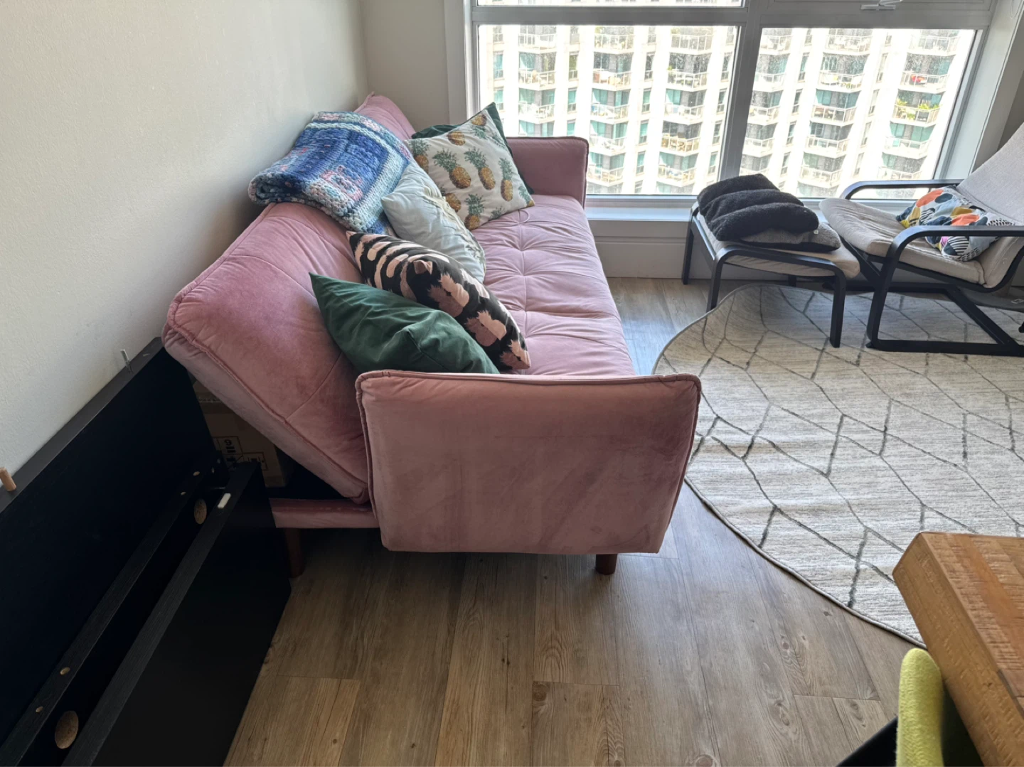 Giving away a sofa bed and queen mattress