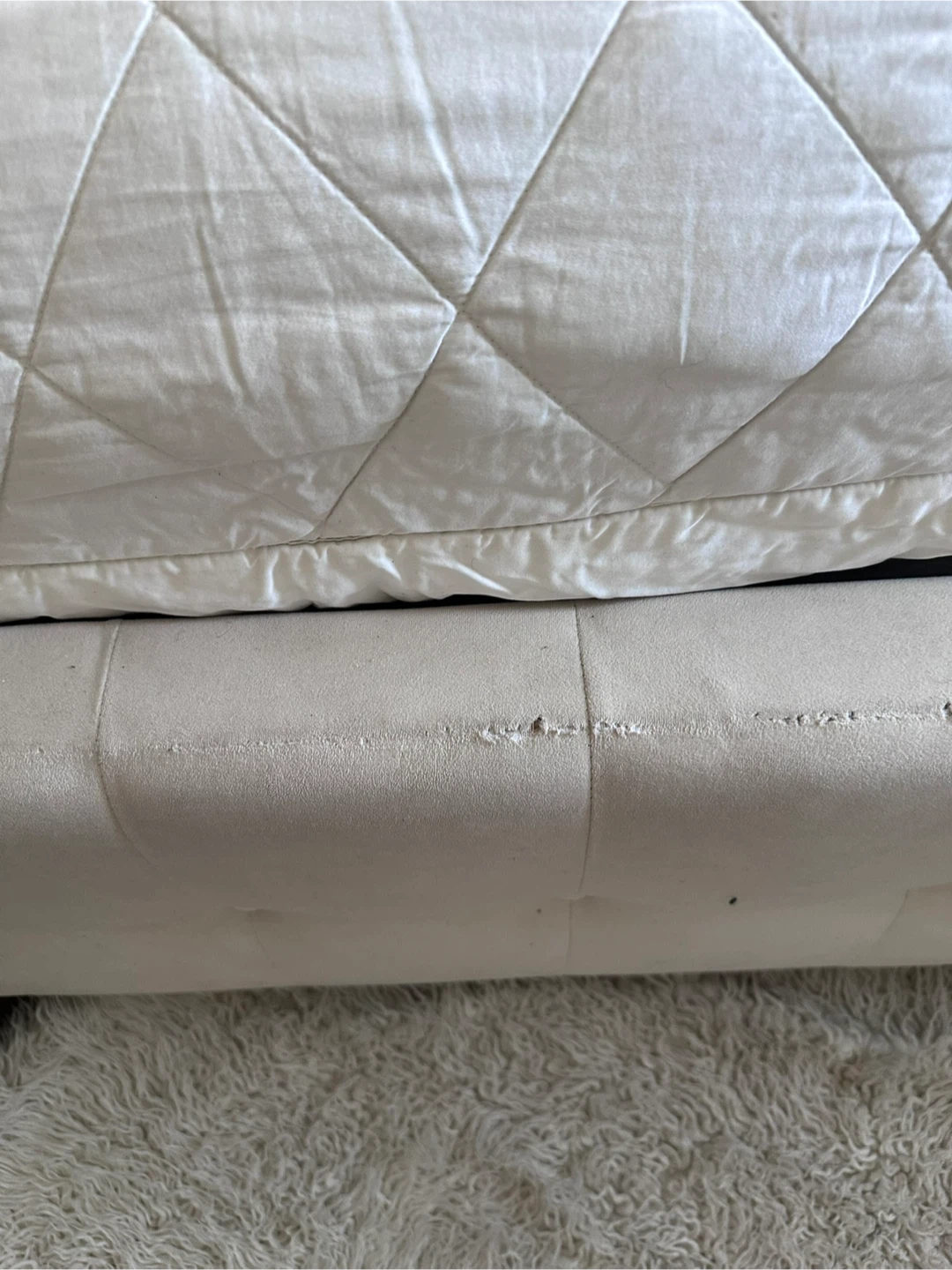 Tufted Upholstered Bed Frame with Headboard - photo 3
