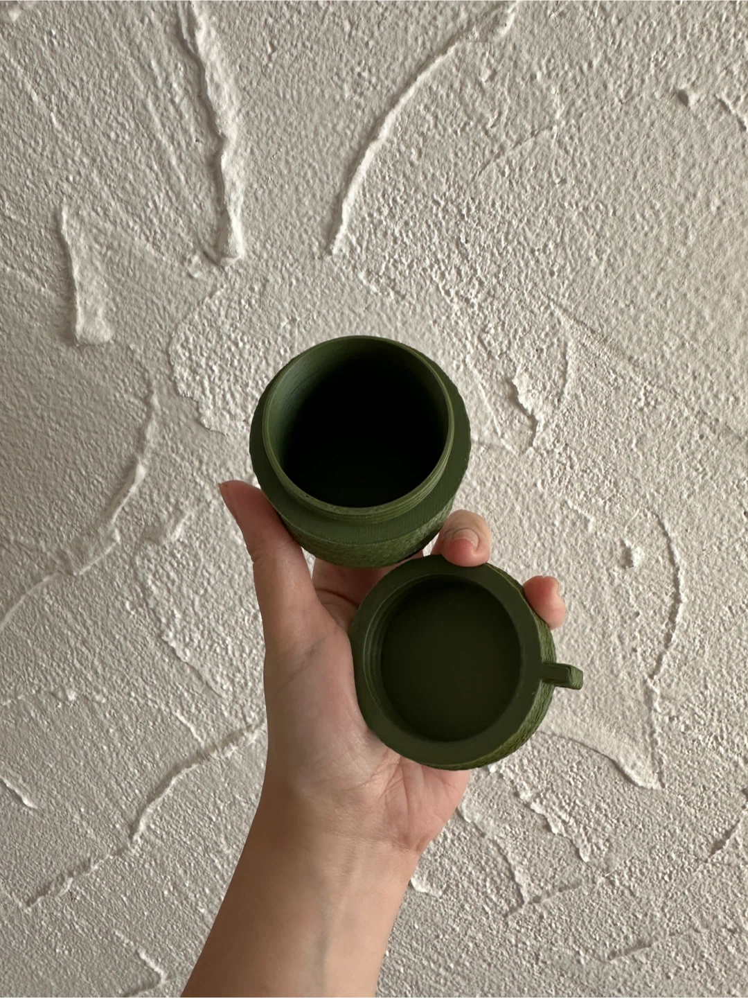 Made by order - 3d print Green  Small Container/Jar - photo 4