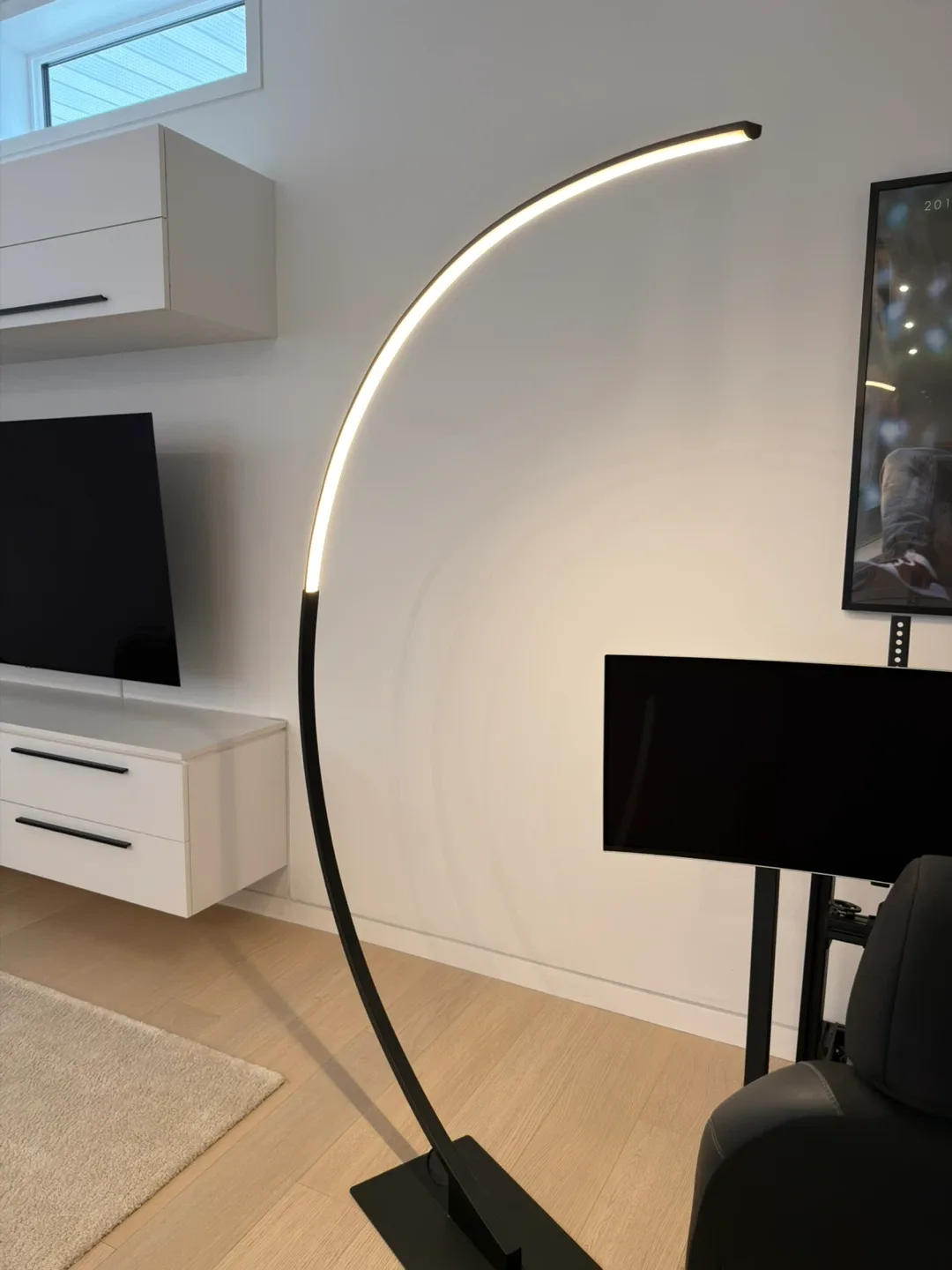 Black Arc Floor Lamp - photo 3