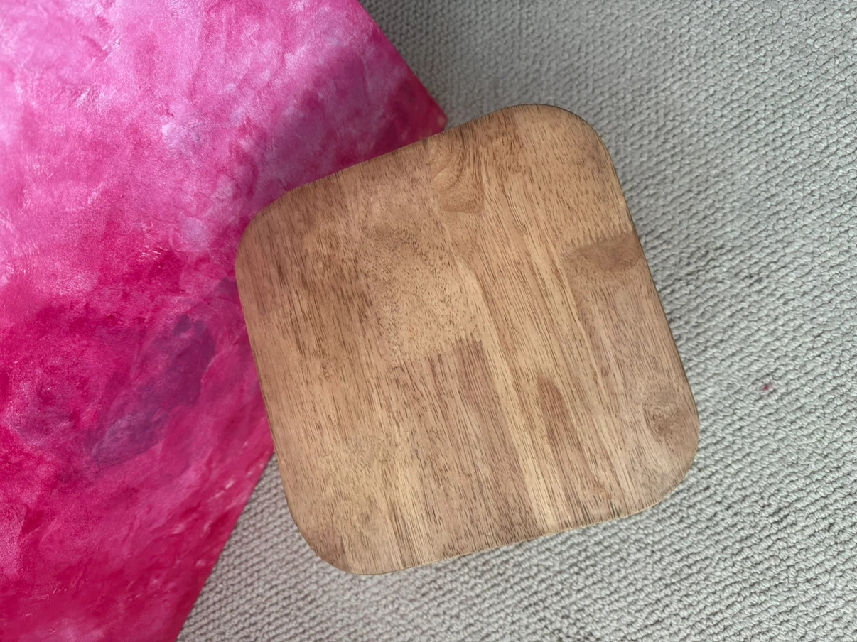 Wooden Stool - photo 2