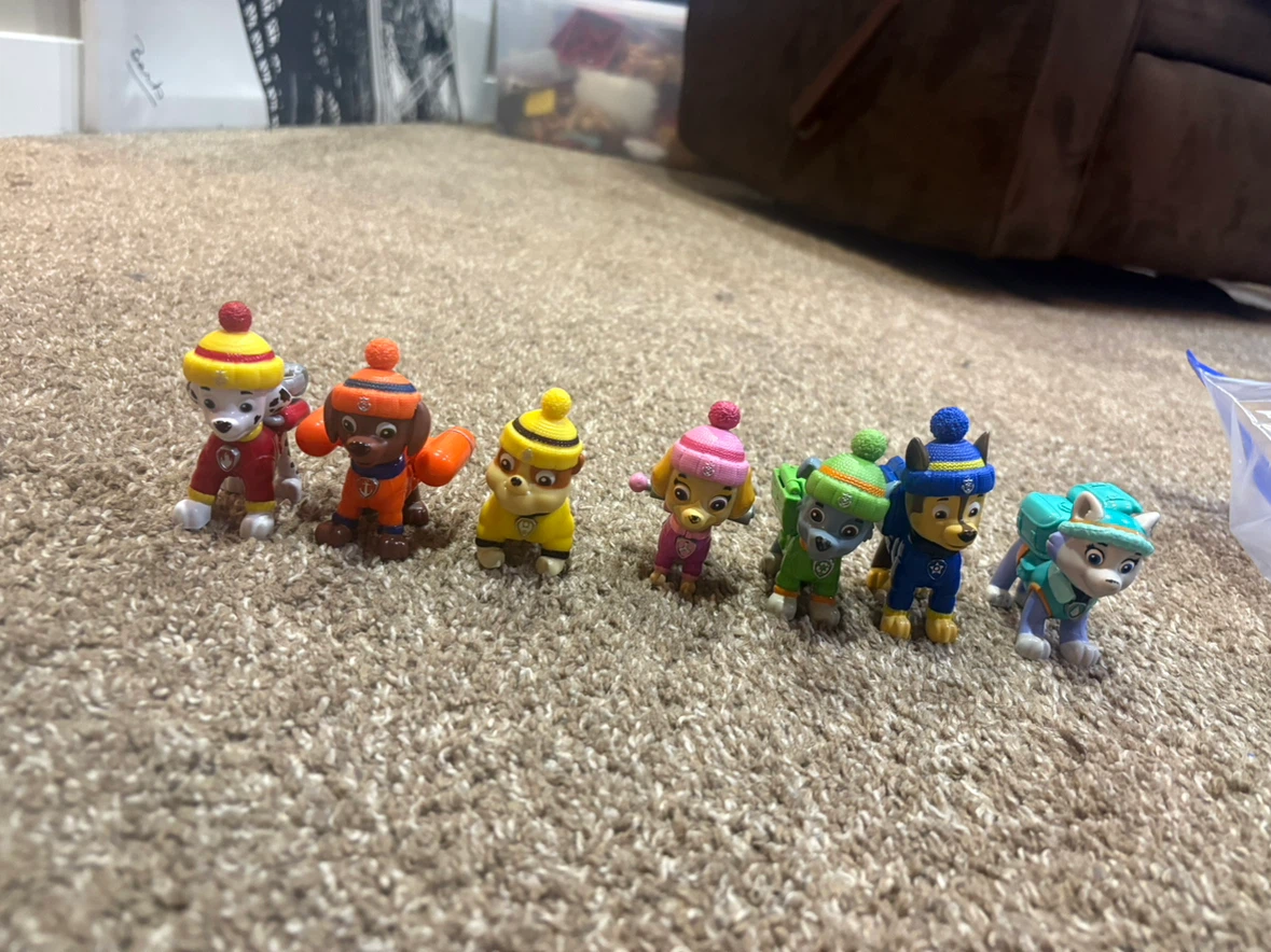 Winter Paw Patrol Action Figures
