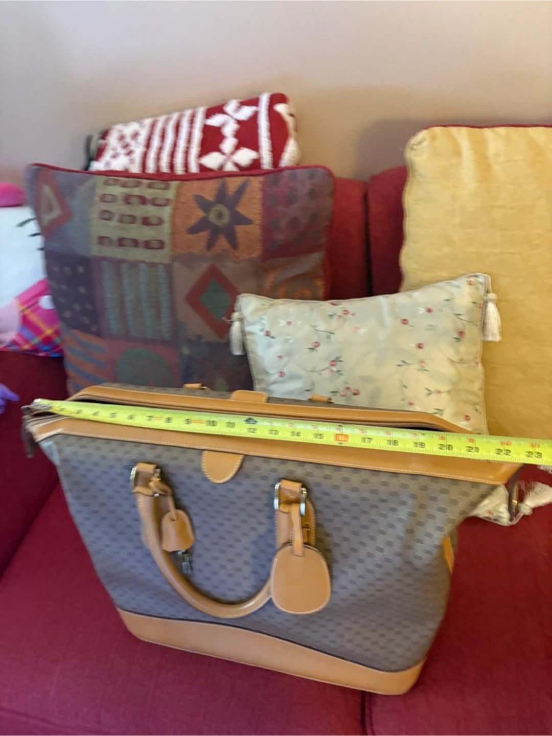 Vintage Designer Monogrammed Duffle Bag - photo 3