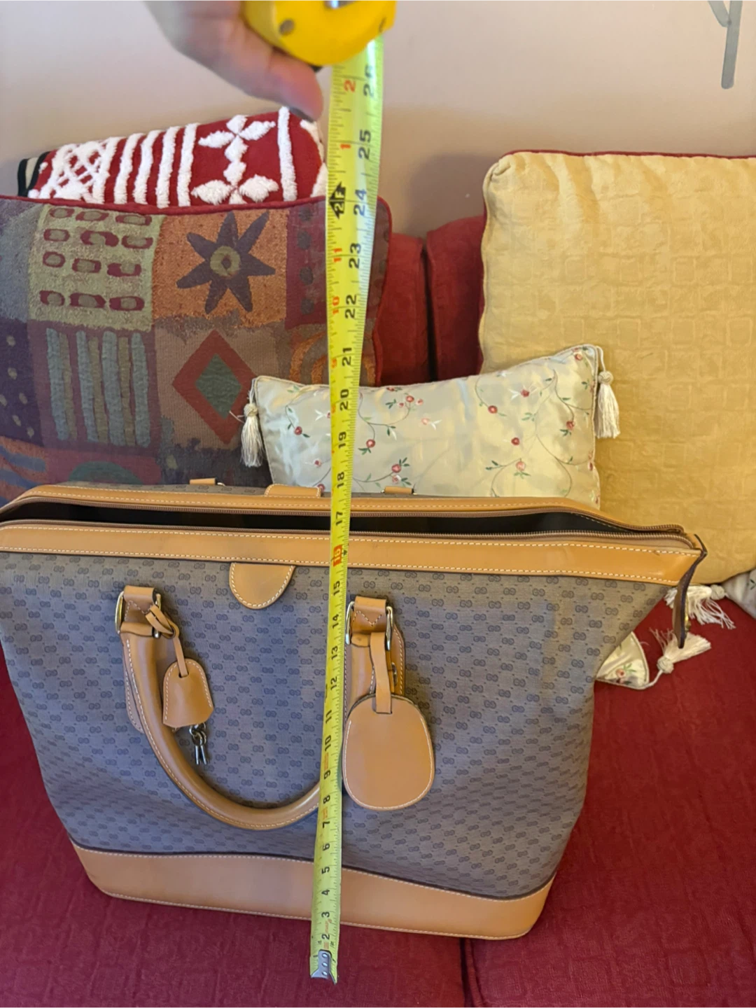 Vintage Designer Monogrammed Duffle Bag - photo 5