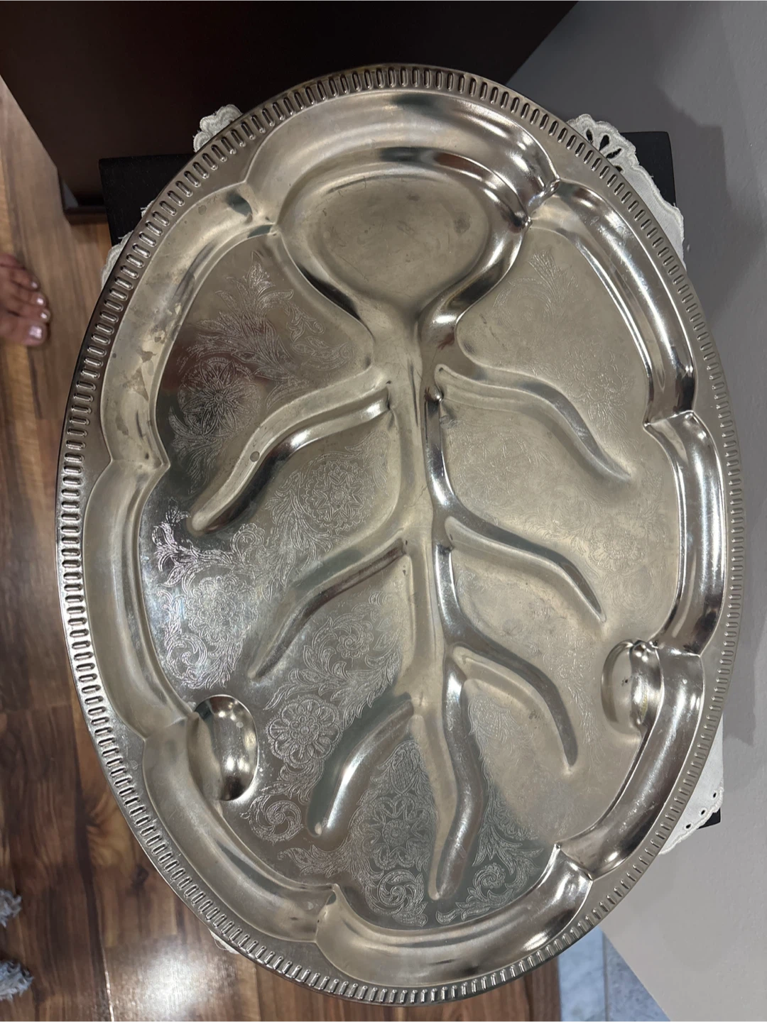 Silver Plated Serving Platter