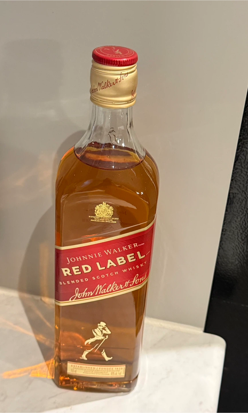 Unopened Johnnie Walker Red Label Scotch Whisky