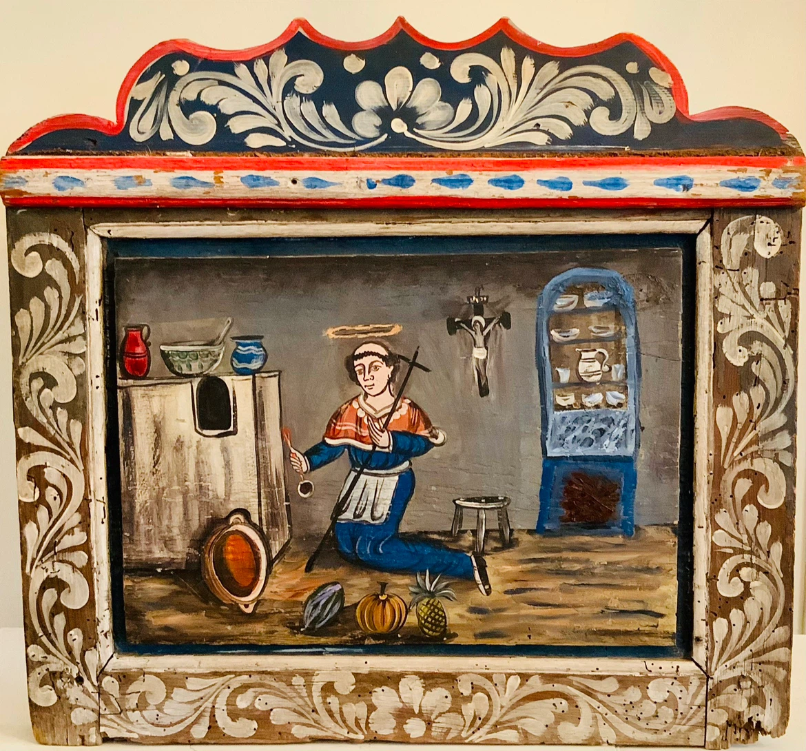 Folk Art Retablo Painting