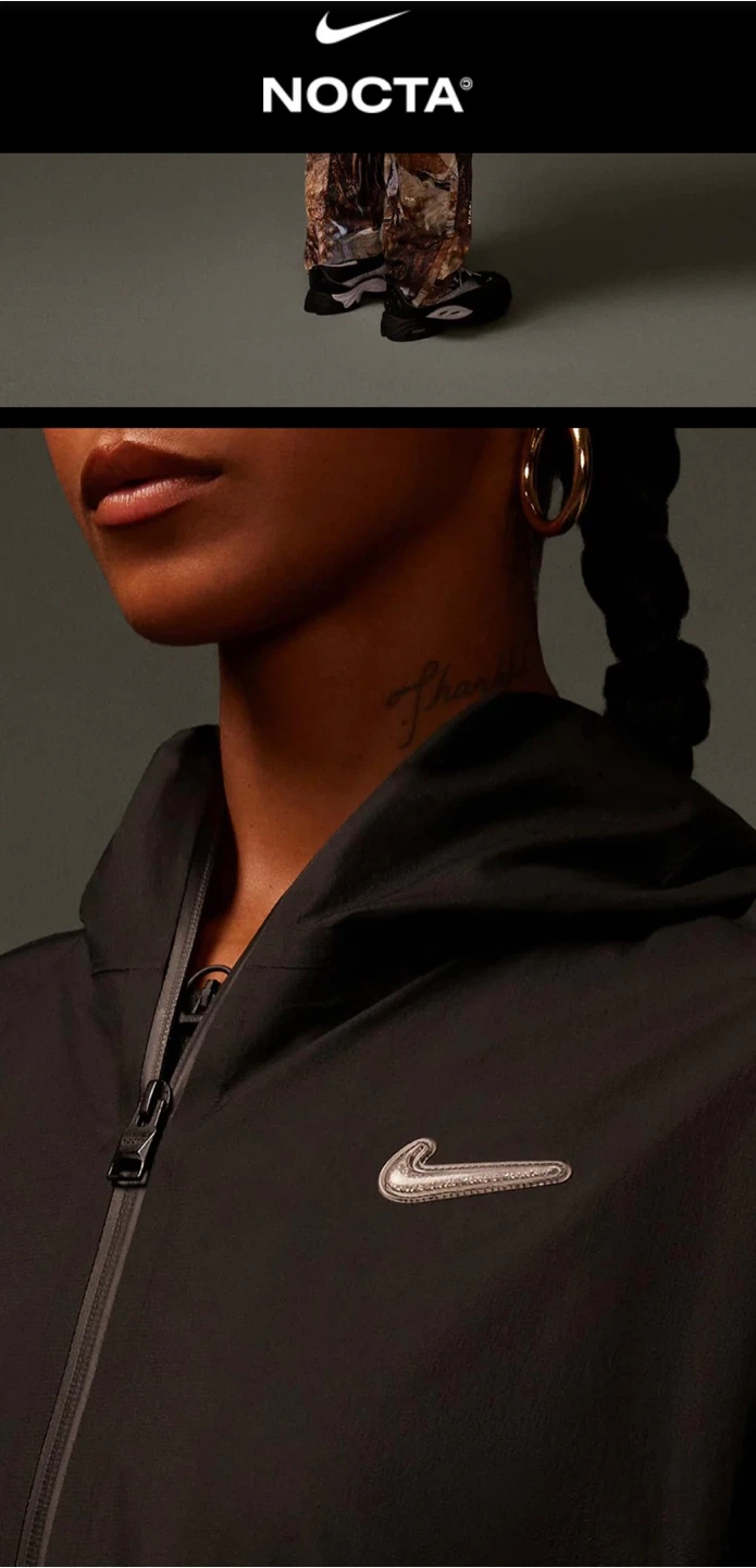 Nike NOCTA x Swarovski Distant Regards Jacket Size L (Unisex) - photo 3