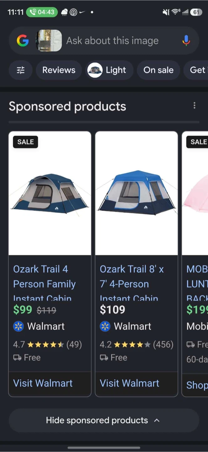 Ozark Trail 4-Person Instant Cabin Tent - photo 3