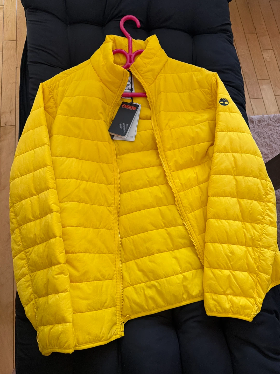 Timberland Yellow Puffer Jacket