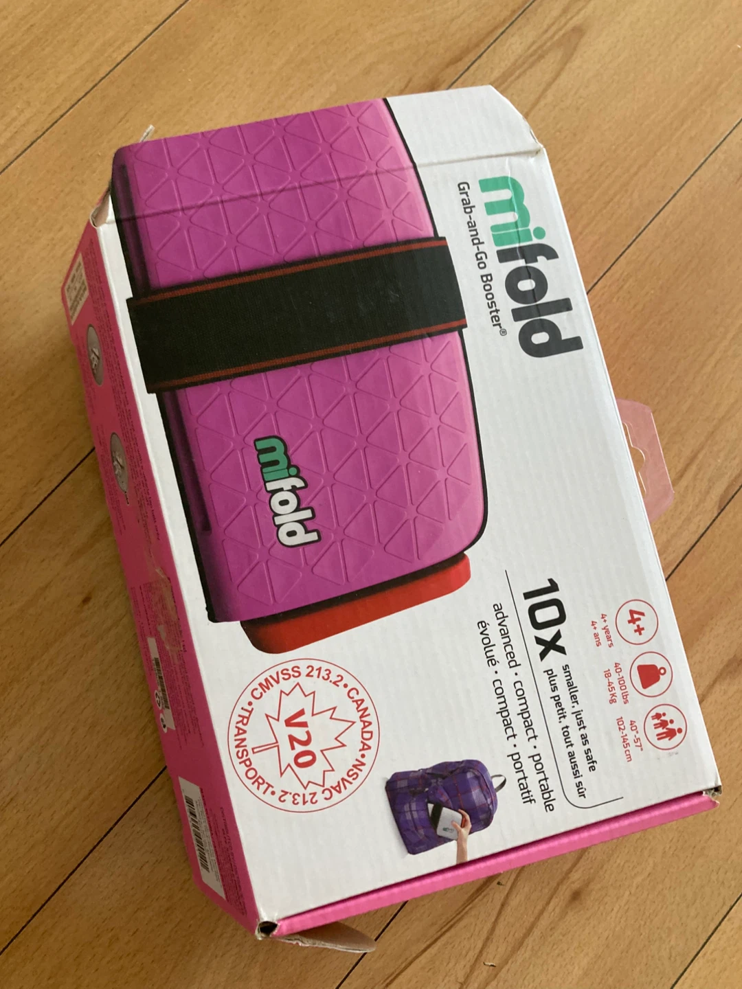 Mifold Grab-and-Go Booster Seat - photo 2