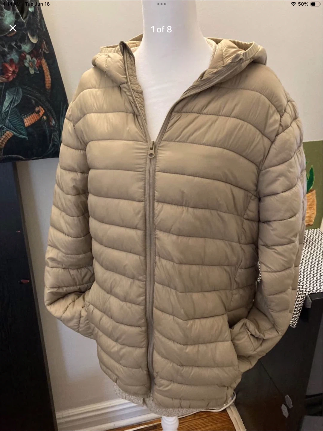 Lightweight Hooded Puffer Jacket - photo 2