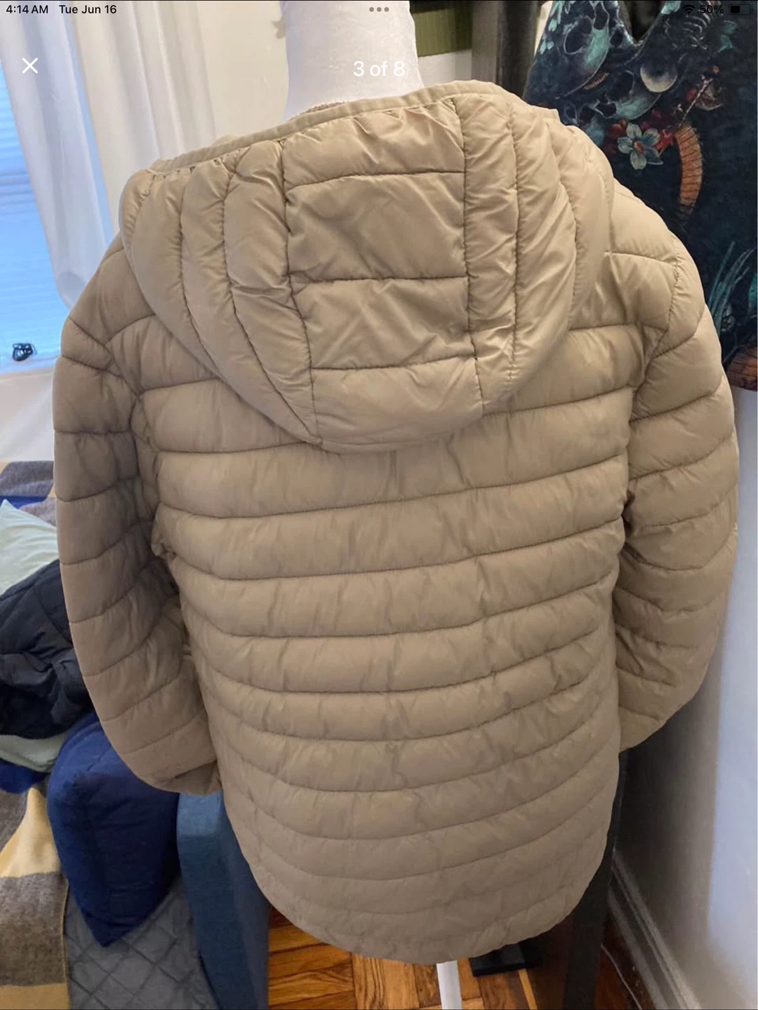 Lightweight Hooded Puffer Jacket - photo 3