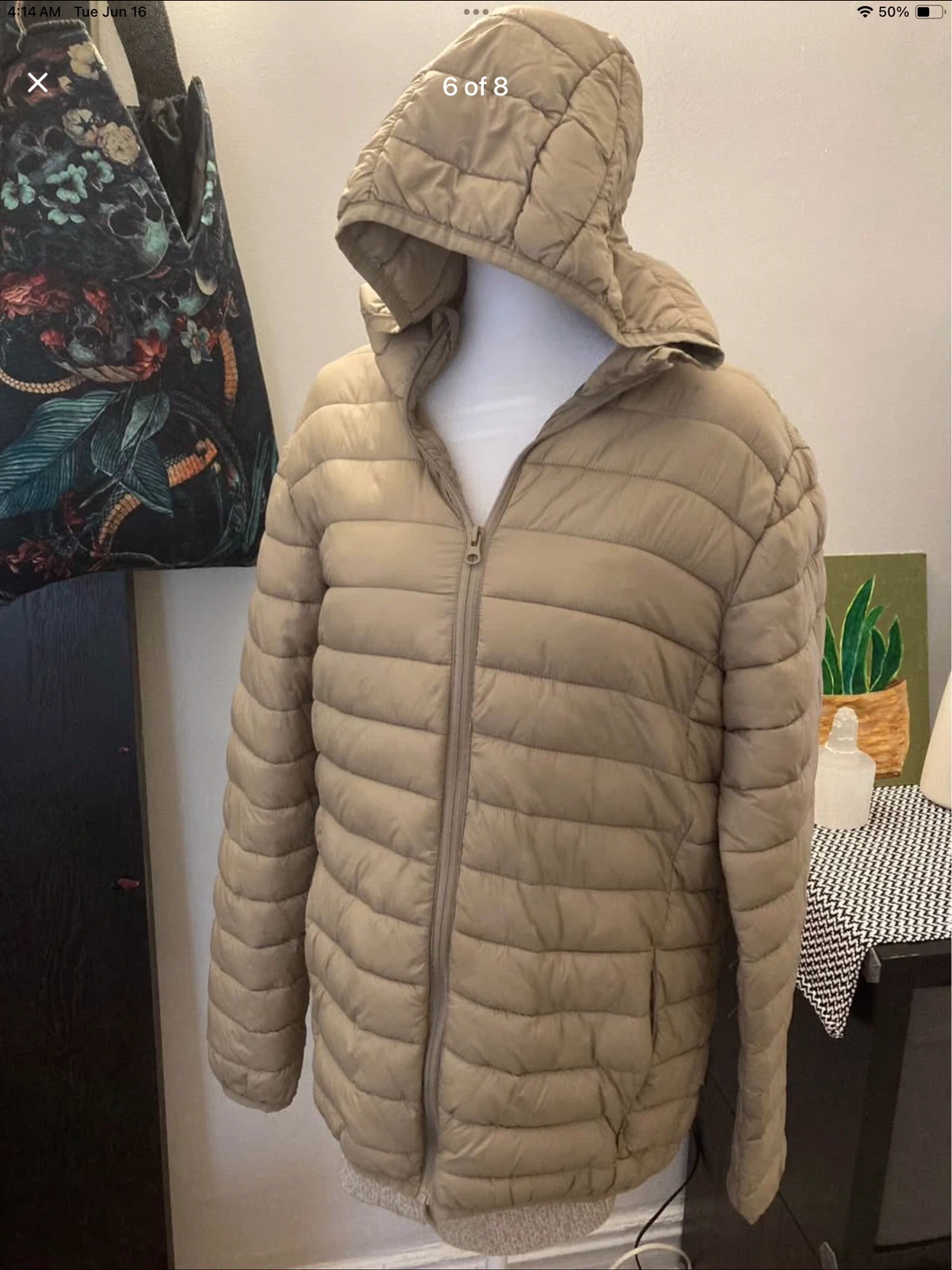 Lightweight Hooded Puffer Jacket - photo 5
