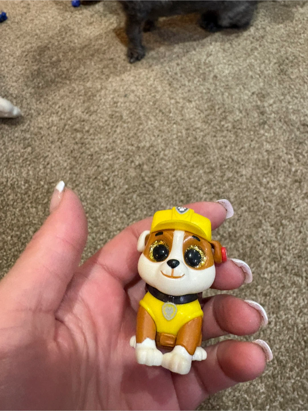 Paw Patrol Rubble Toy Figure