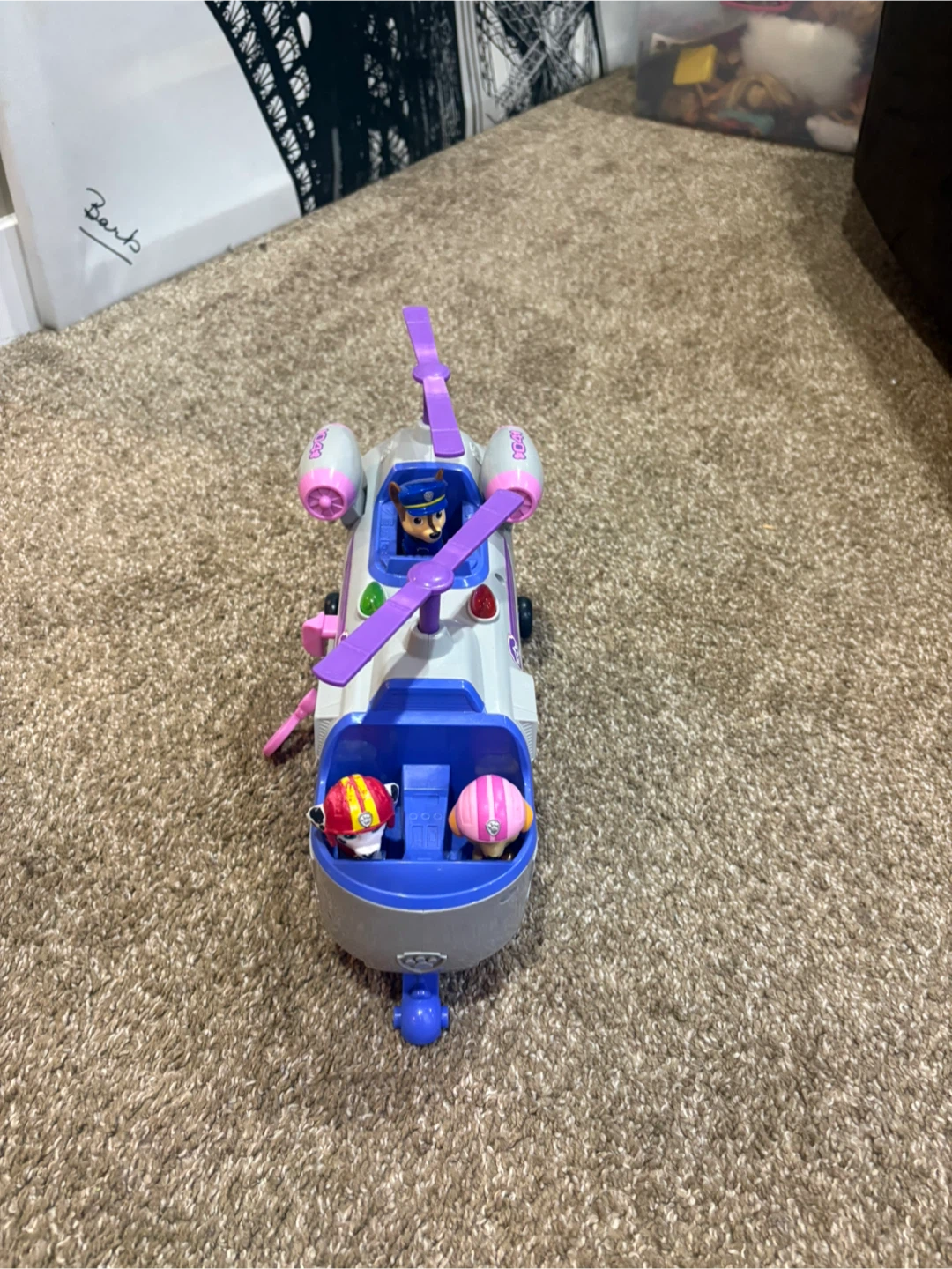 Paw Patrol Skye's Helicopter with Figures