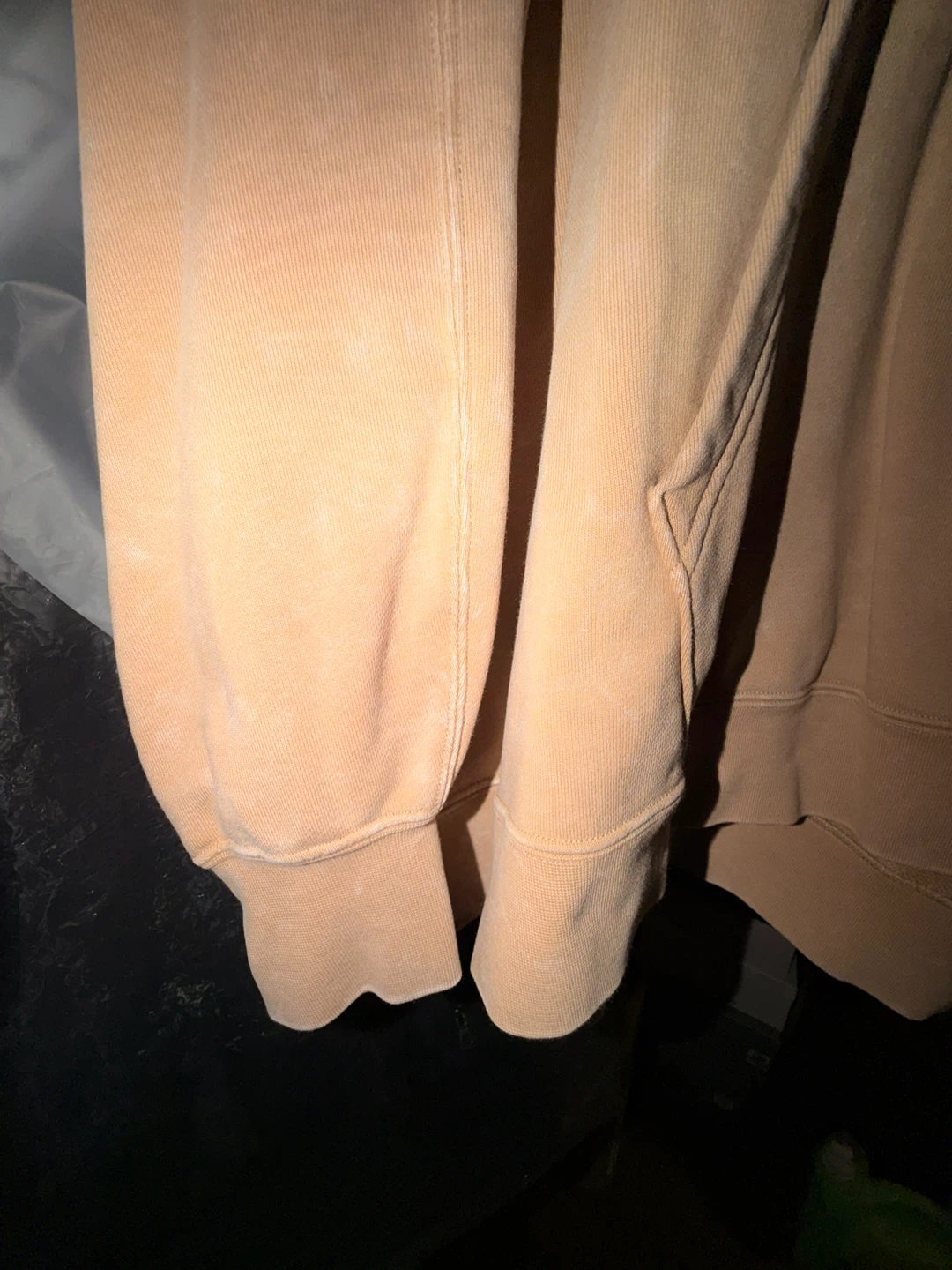 Nike Jordan Hoodie Beige Satin Inner Hood, Women’s Medium - photo 4