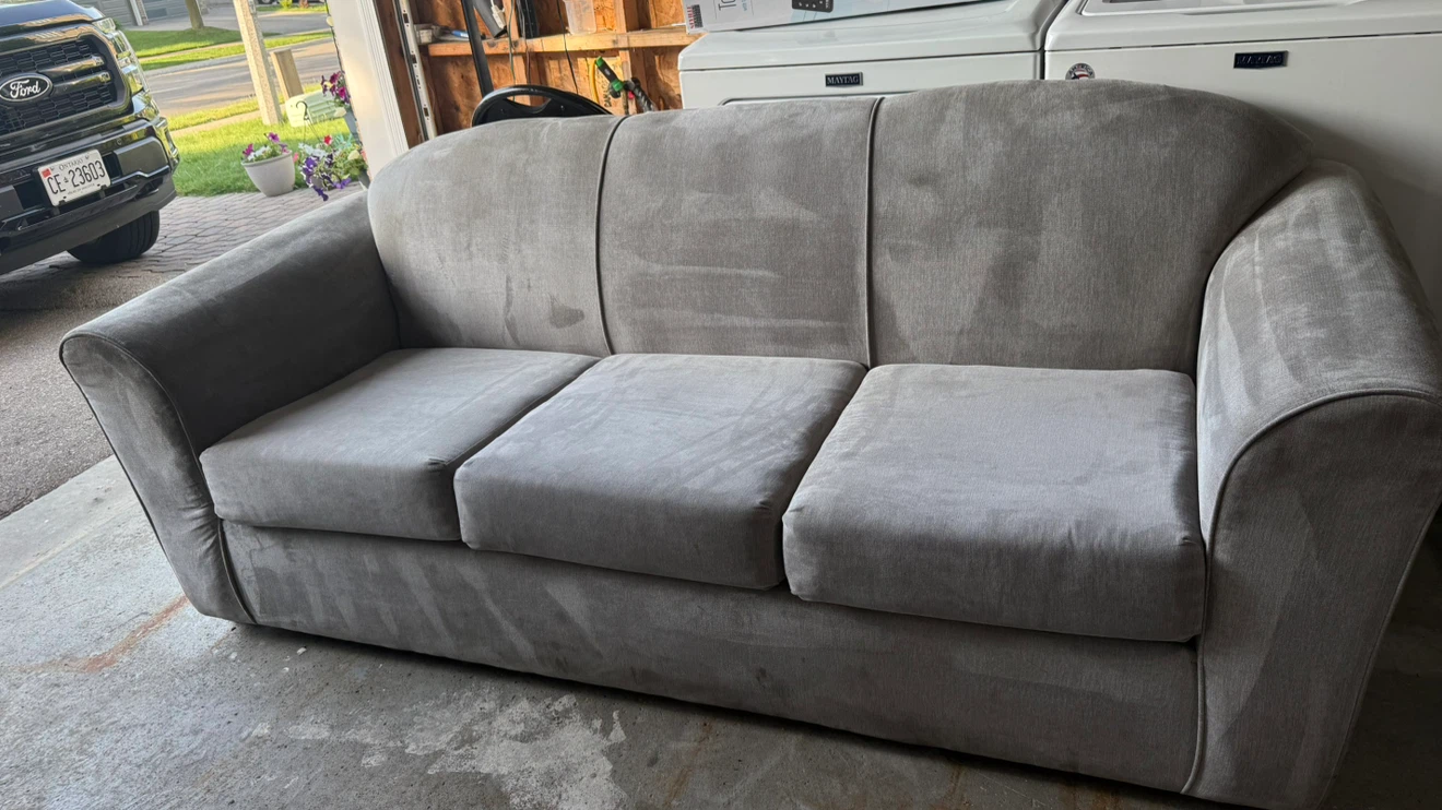 Grey Fabric Sofa
