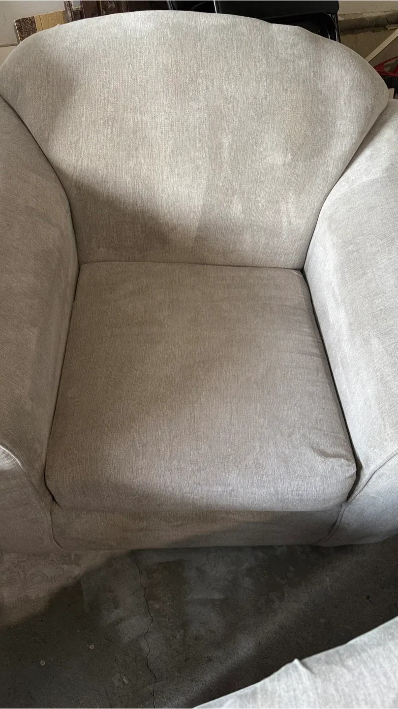 Grey Fabric Sofa - photo 3