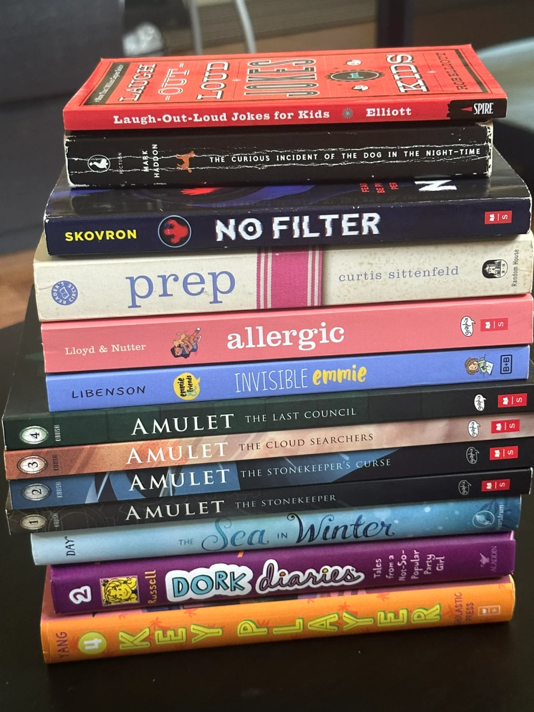 Stack of 13 Kids-Teen Books
