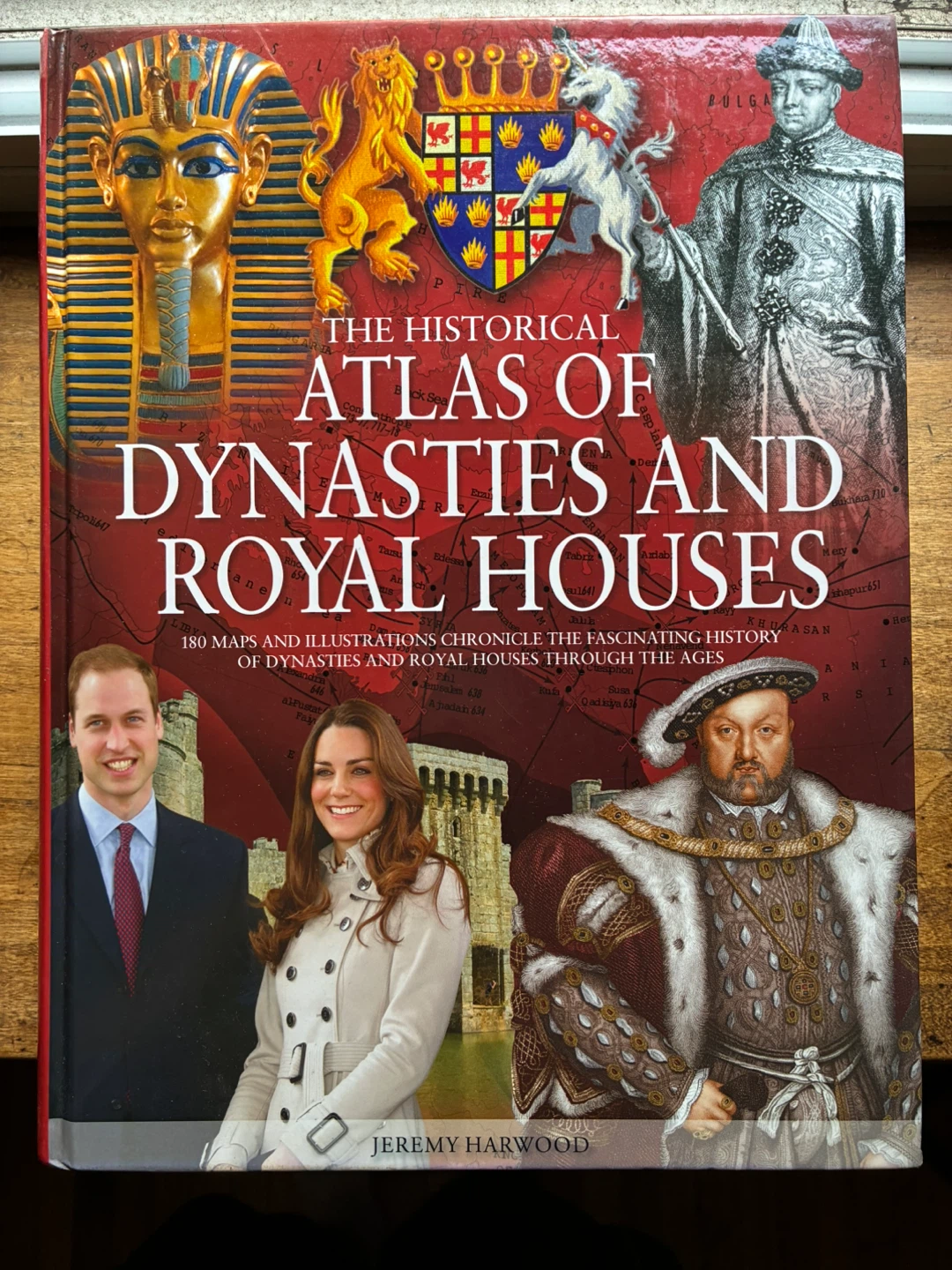 $15 book Historical Atlas Dynasties & Royal Houses history