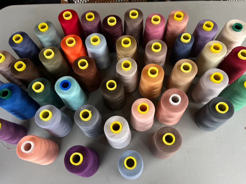 Assorted Spool Sewing Thread - Various Colours