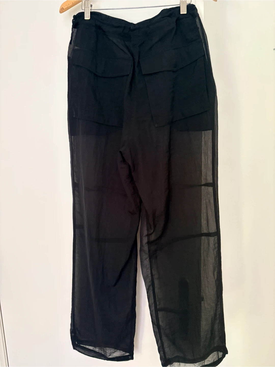 Kith Black Sheer Cargo Pants W Size 28 - photo 3