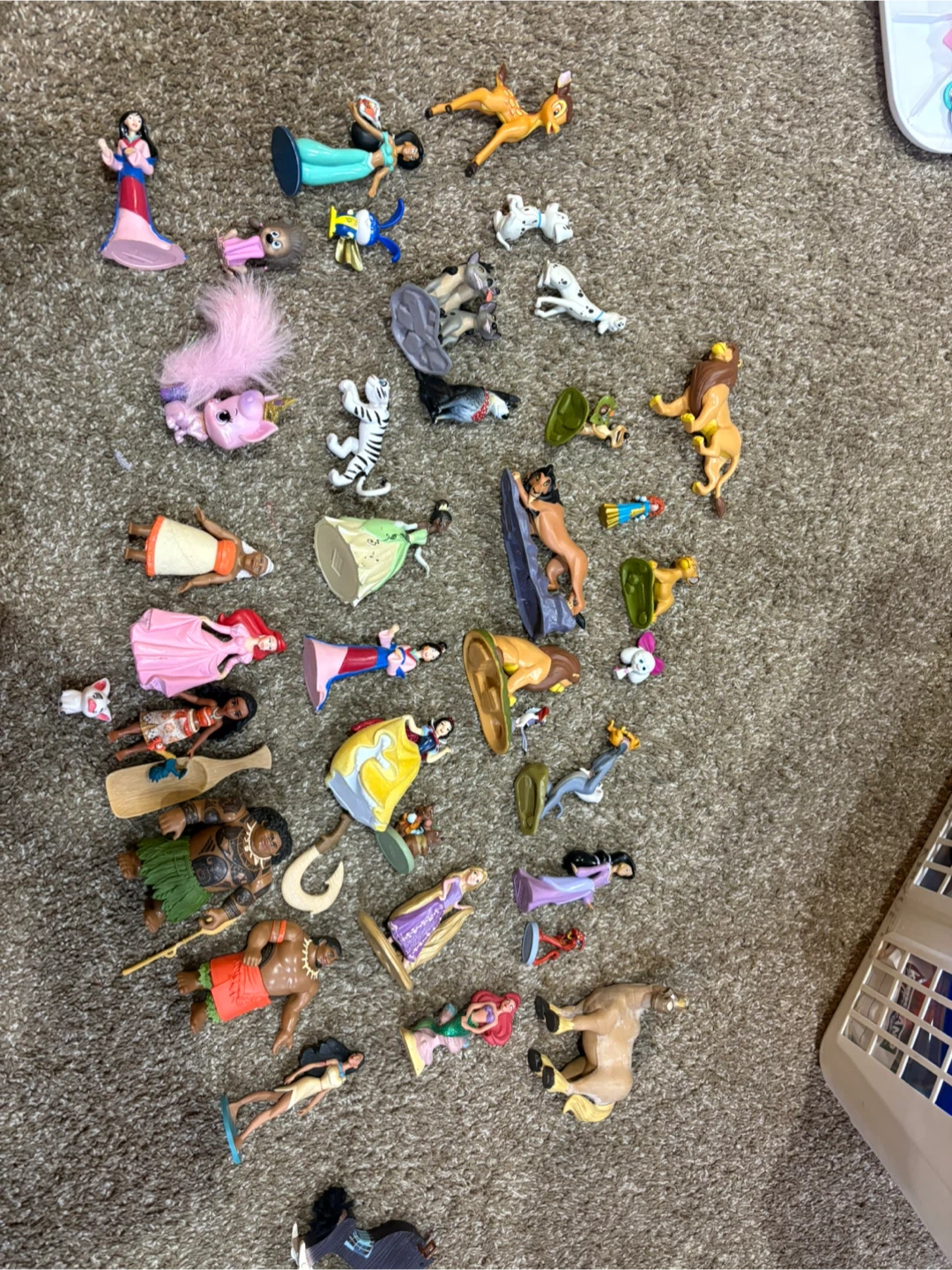 Disney Princess and Animal Figurines Collection