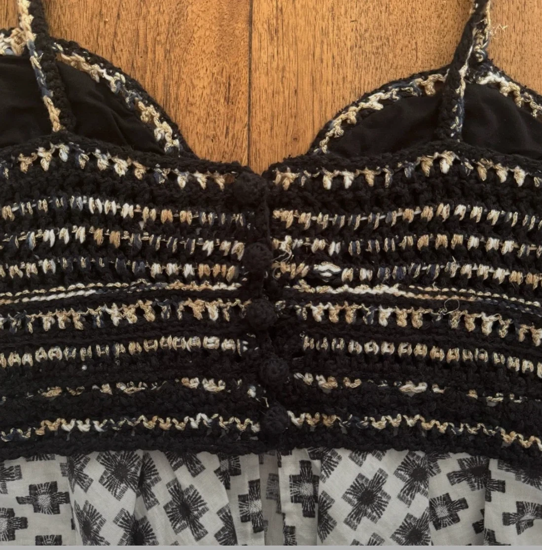 Anthropologie Crochet Peplum Cami - photo 5