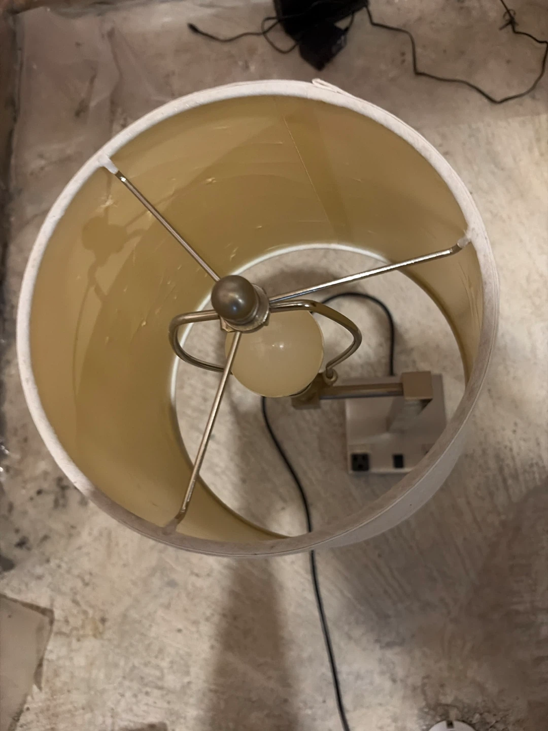 Desk Lamp with Built-in Outlets - photo 2