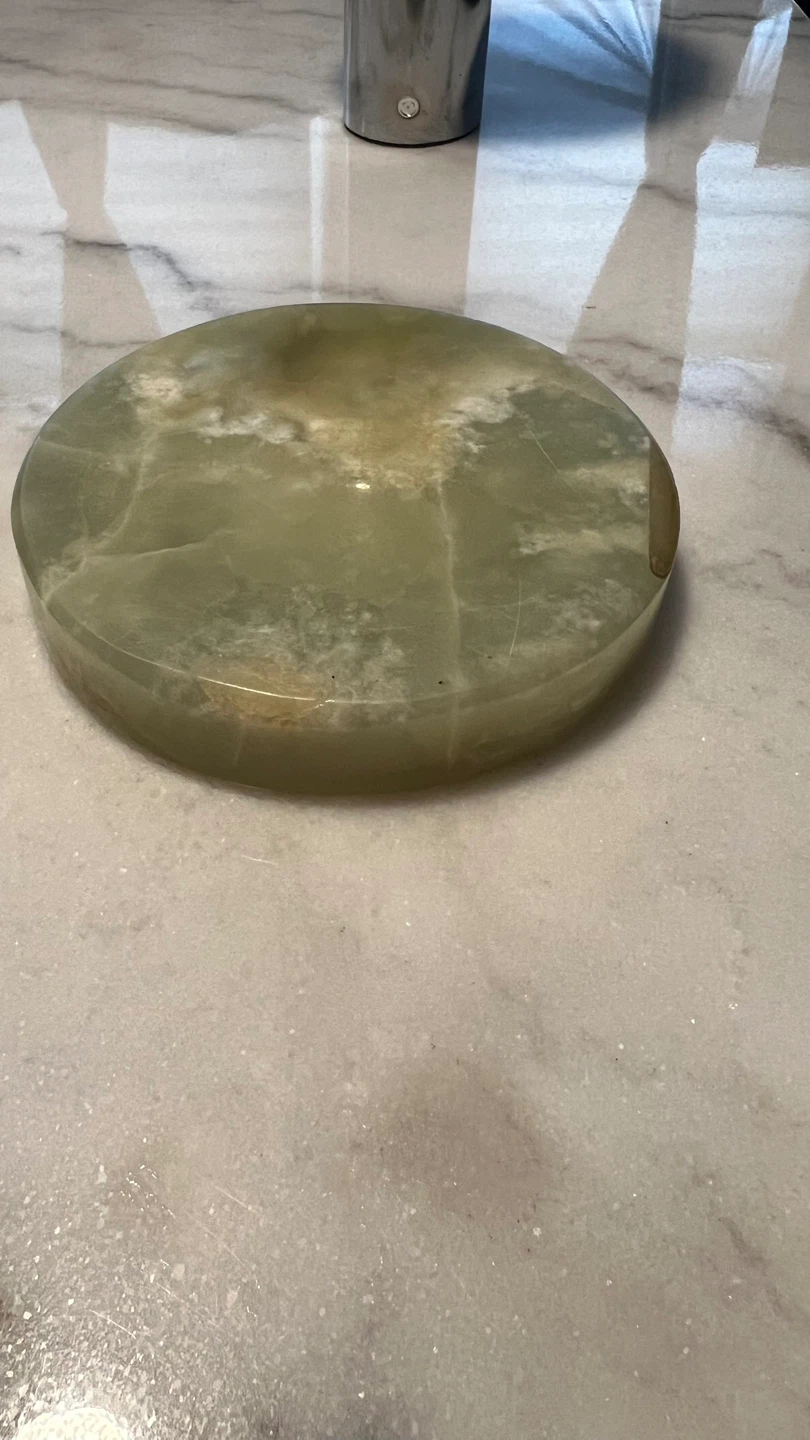 Vintage Genuine Jade Ashtray - photo 4