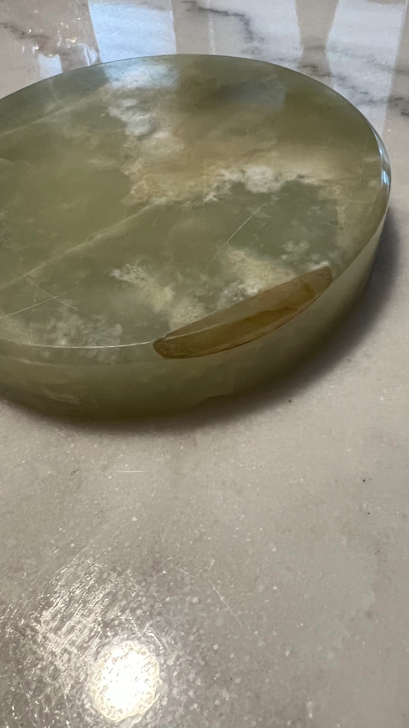 Vintage Genuine Jade Ashtray - photo 5