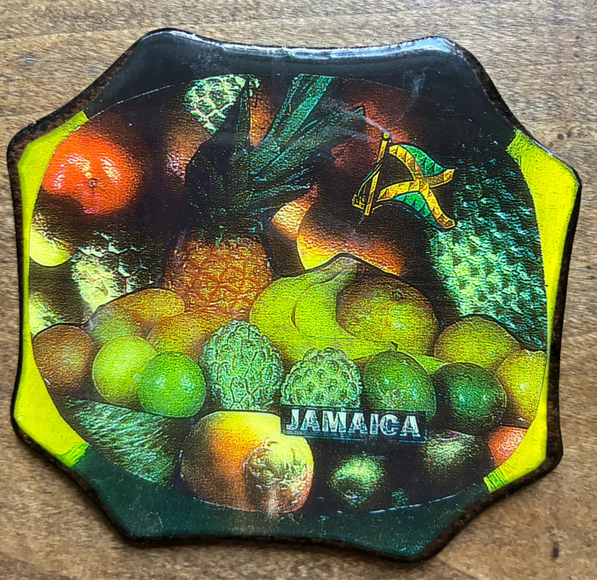$1  Coasters art Jamaica reggae one love Rastafarian color flag - photo 3
