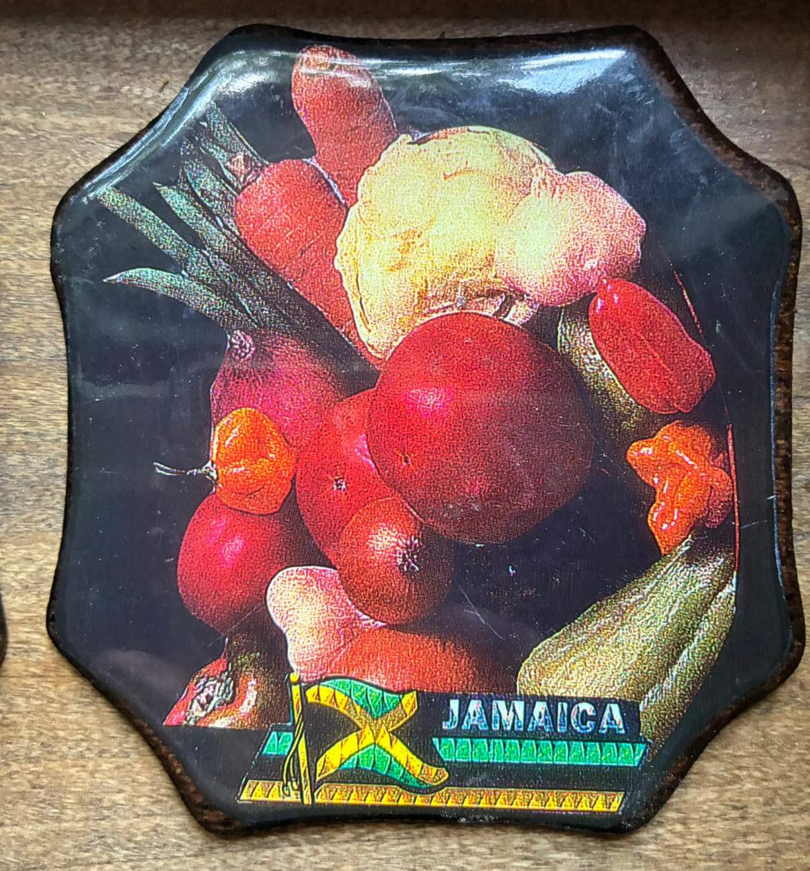 $1  Coasters art Jamaica reggae one love Rastafarian color flag - photo 5