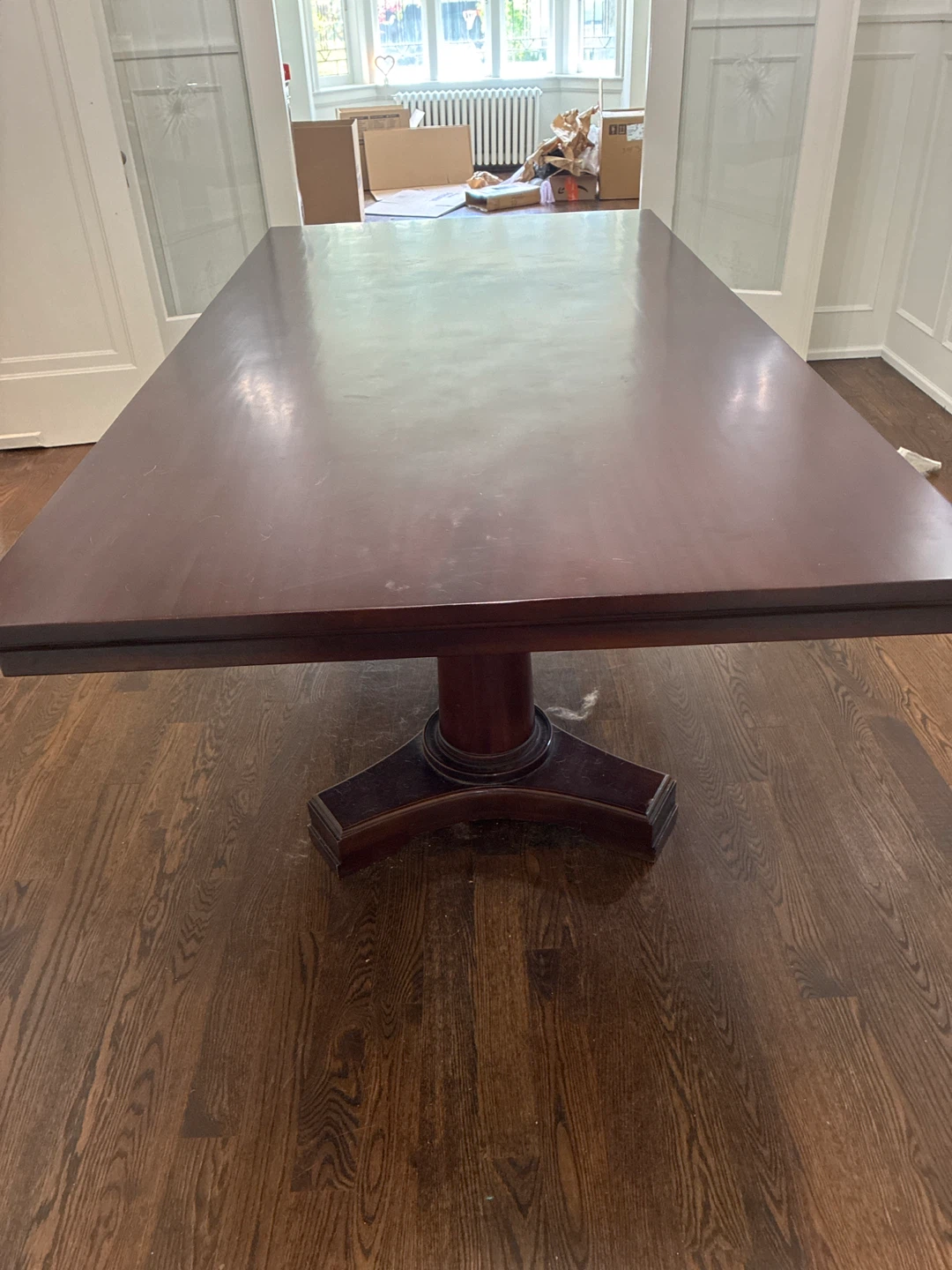 Maple dining room table