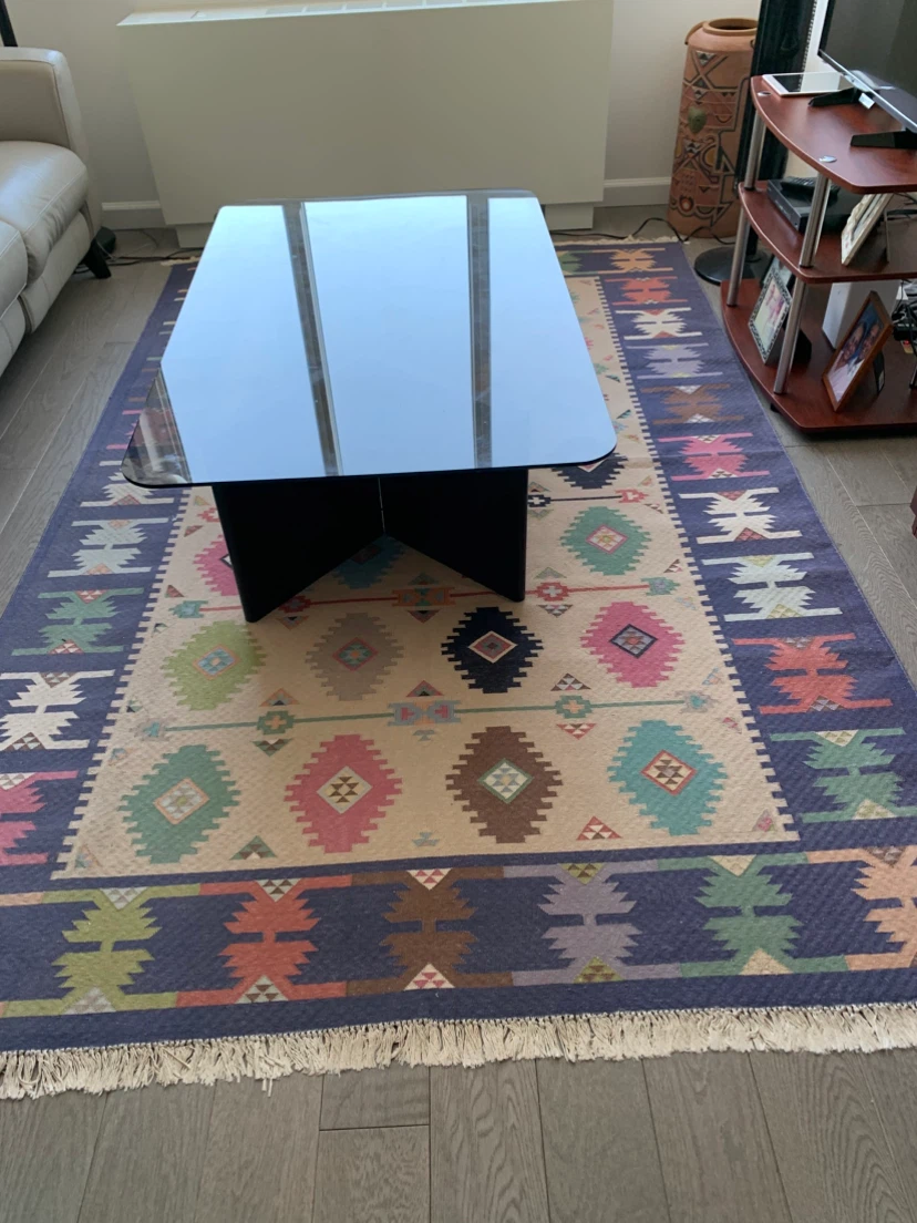 “ Hand Woven Made in India Floor Rug “ !