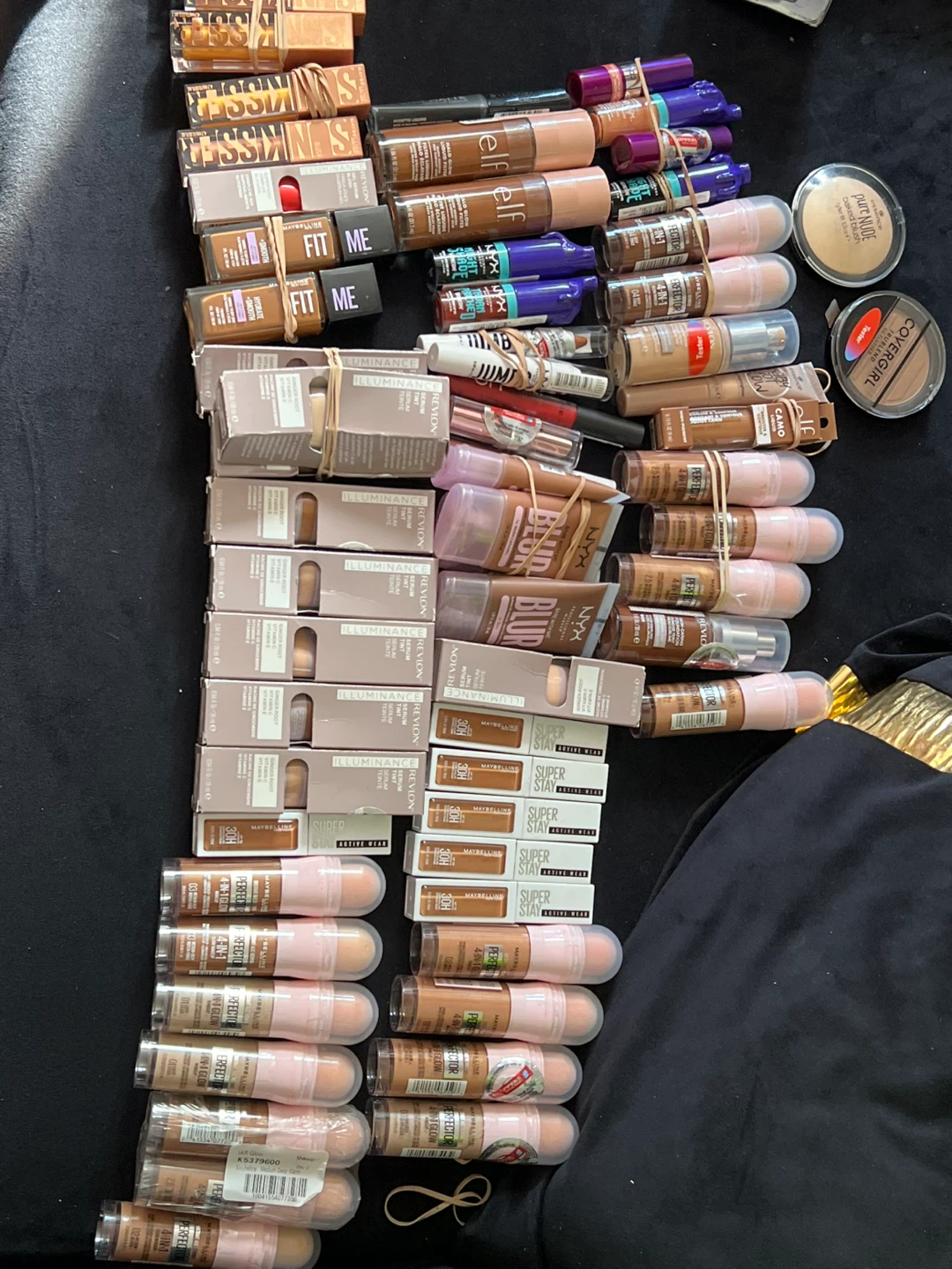 Various Makeup and Skincare Items - Foundation, Cream, & More