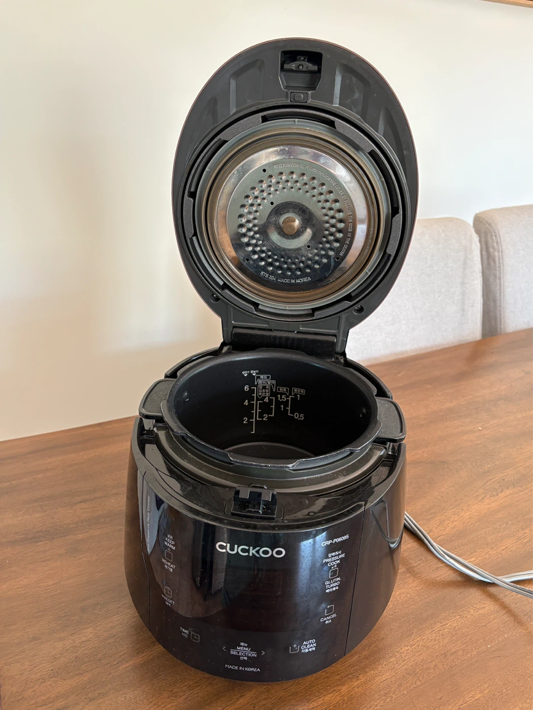 CUCKOO High Pressure Rice Cooker 6-Cup - photo 5