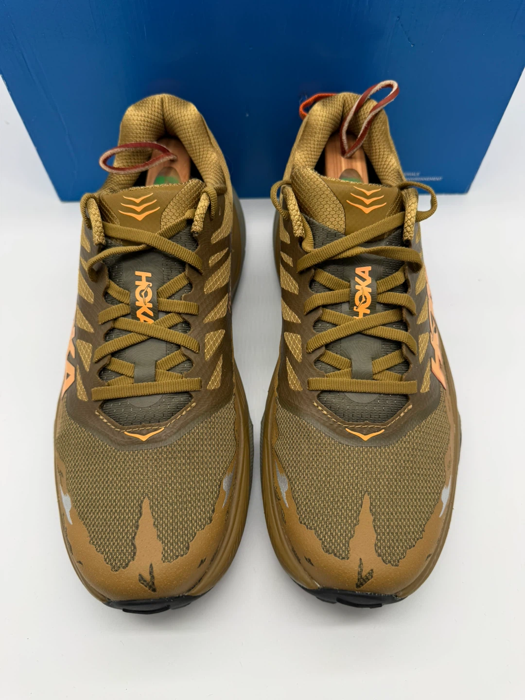 Hoka Torrent 4 Antique Olive Men’s Trail Running Shoes Sz US 10 - photo 5