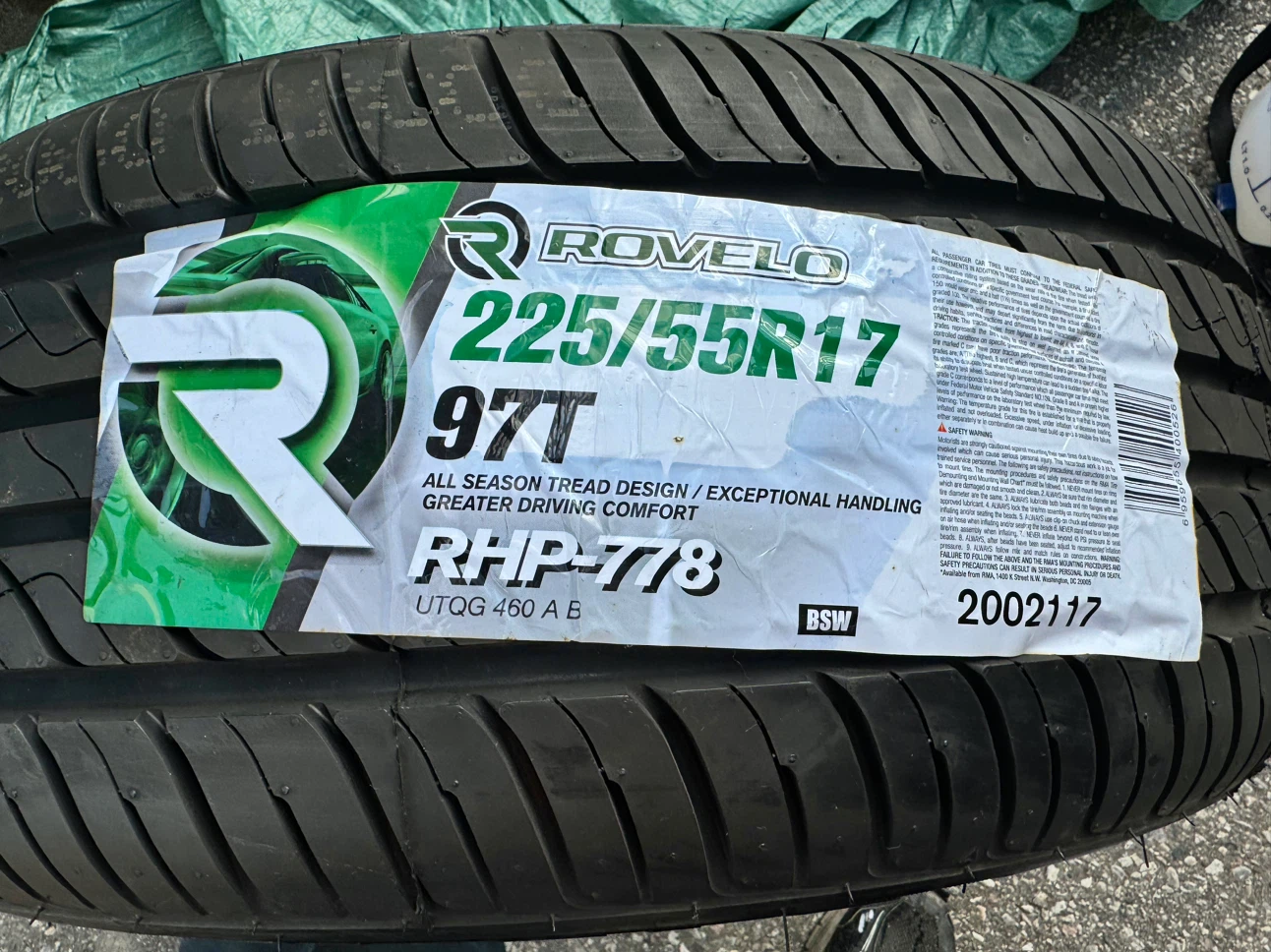 ⭐️⭐️ 225/55/17 SINGLE BRAND NEW ✅ BRAND NEW TIRE