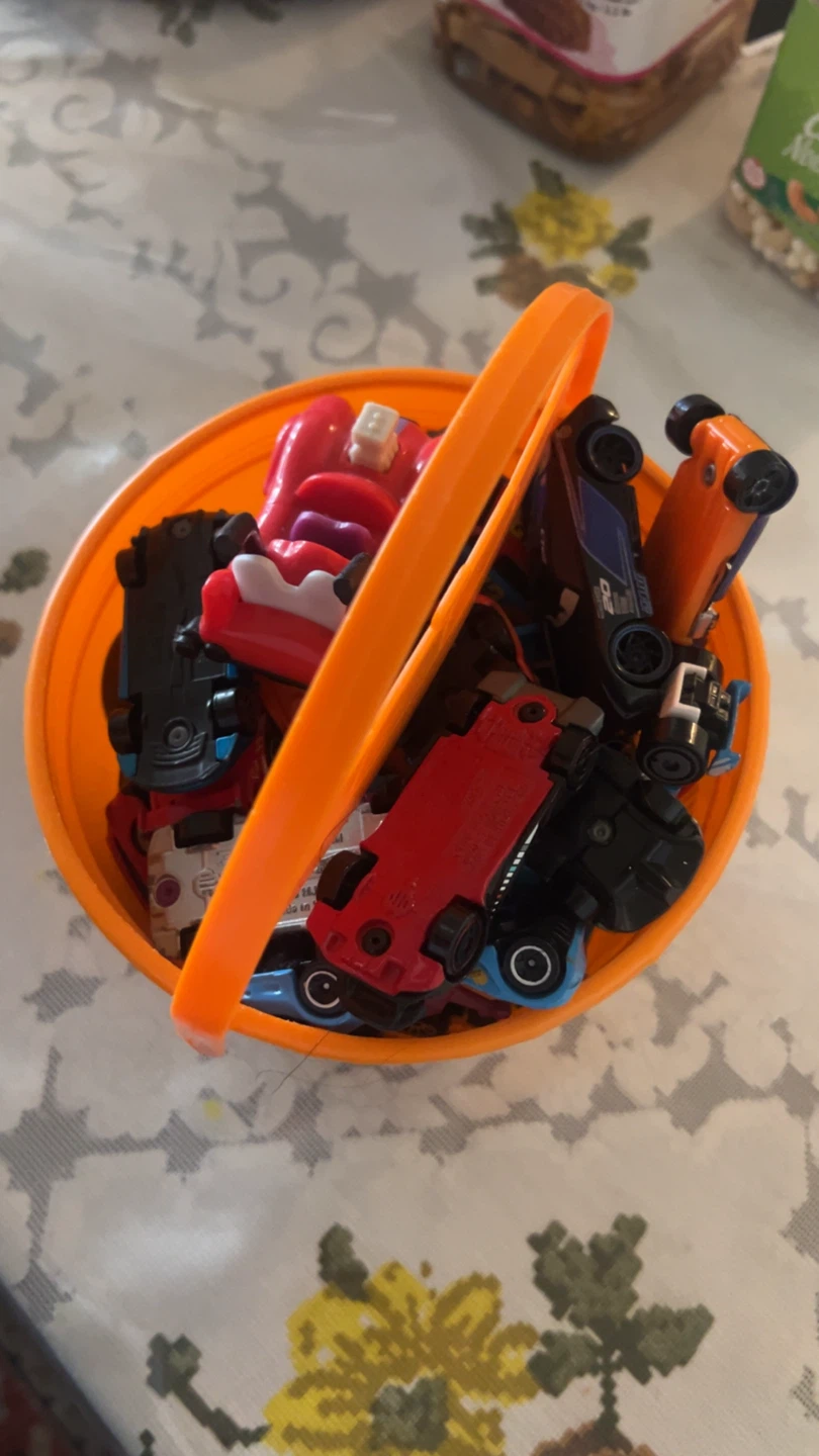 Assorted Toy Cars in Halloween Bucket for 6 DOLARS!!!