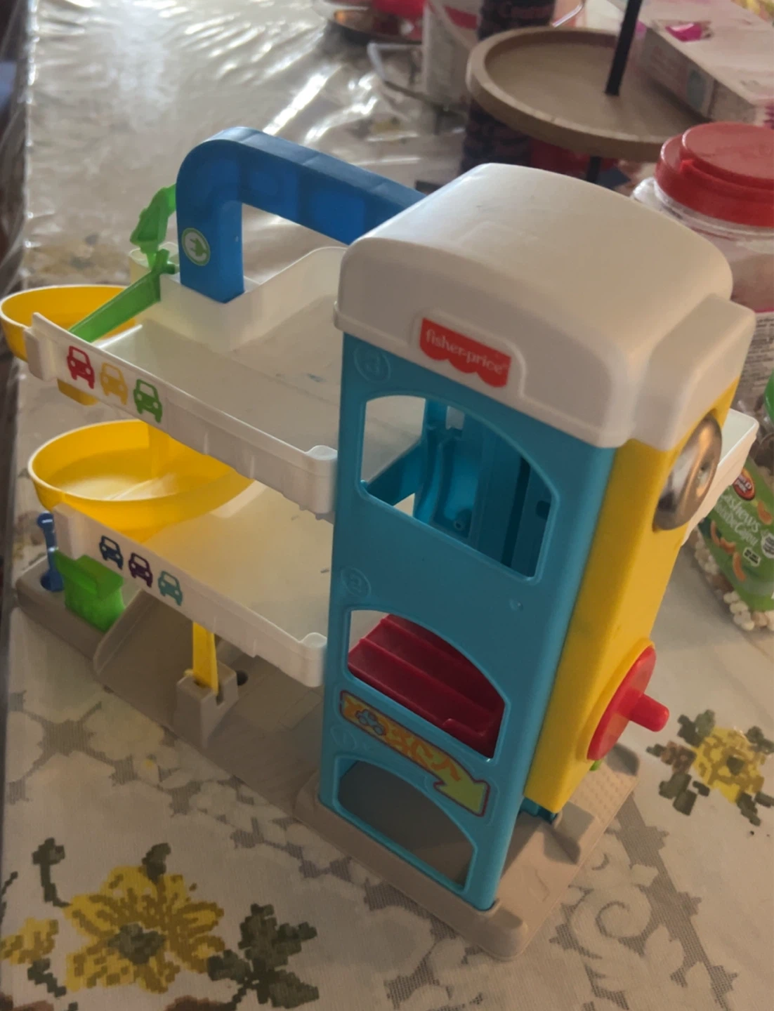 Fisher-Price Little Parking Garage Toy!!! 😊