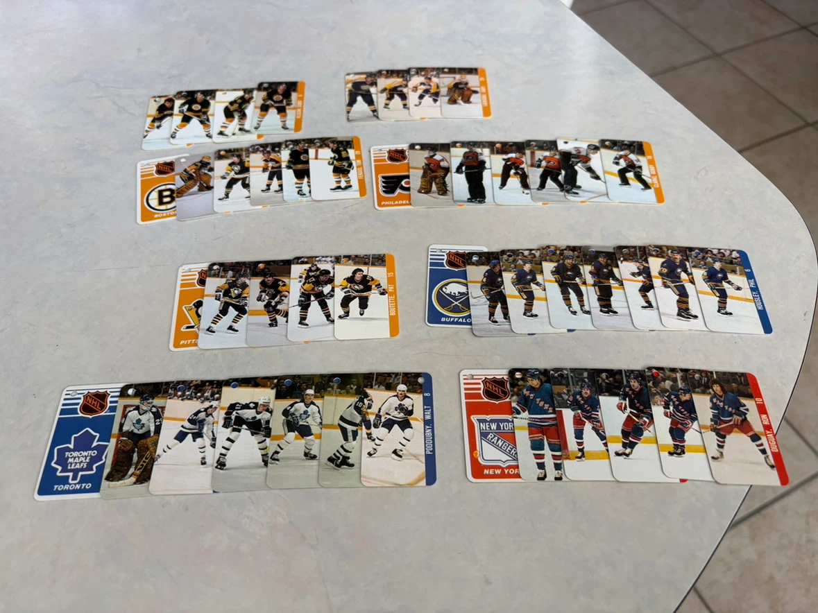 NHL Hockey Card Collection - Various Teams