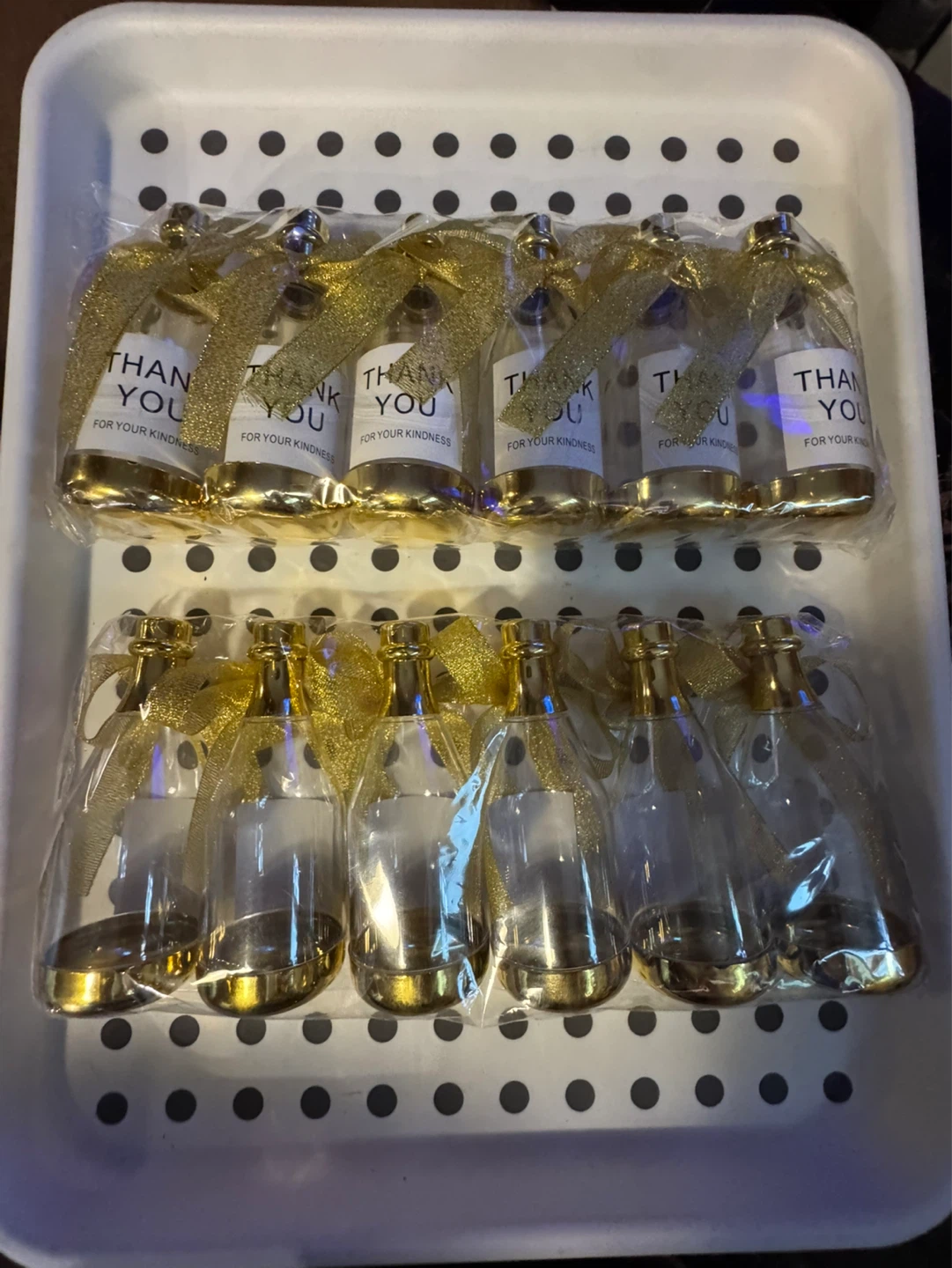 Champagne Bottle Shaped Party Favors (Set of 12)