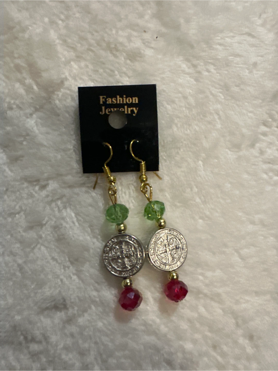 Handmade St. Benedict Earrings